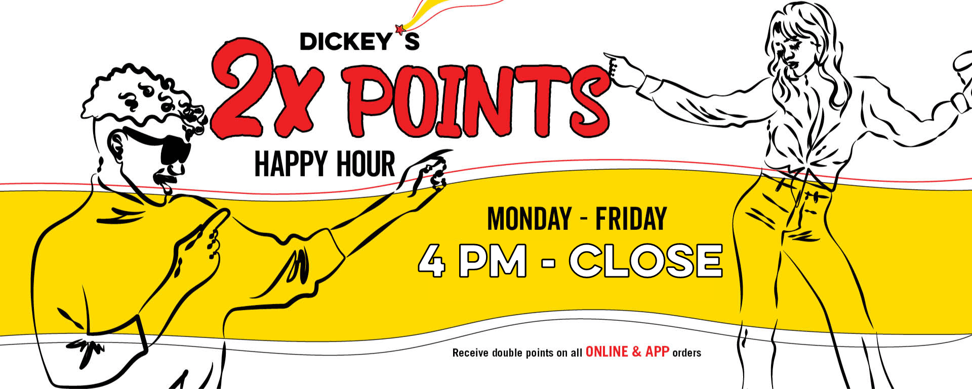 2X POINTS HAPPY HOUR