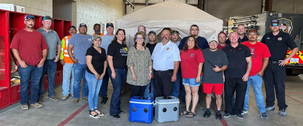 The Dickey Foundation Makes Donation to the Levelland Fire Department