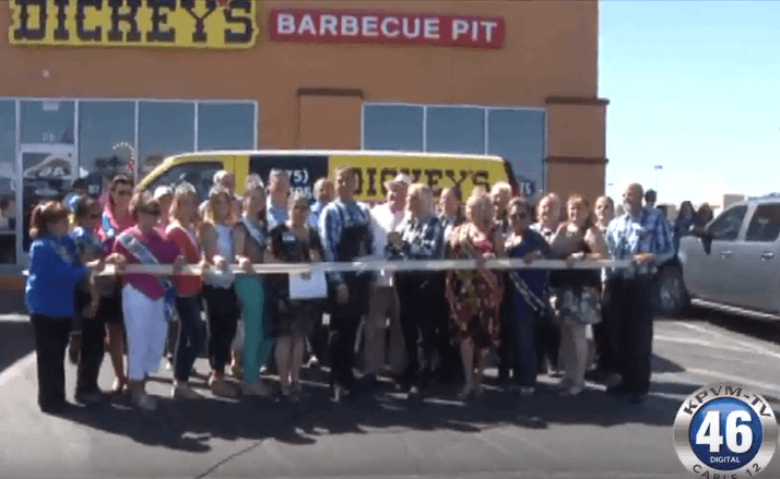 News 46: Dickey's Barbecue Pit Ribbon Cutting