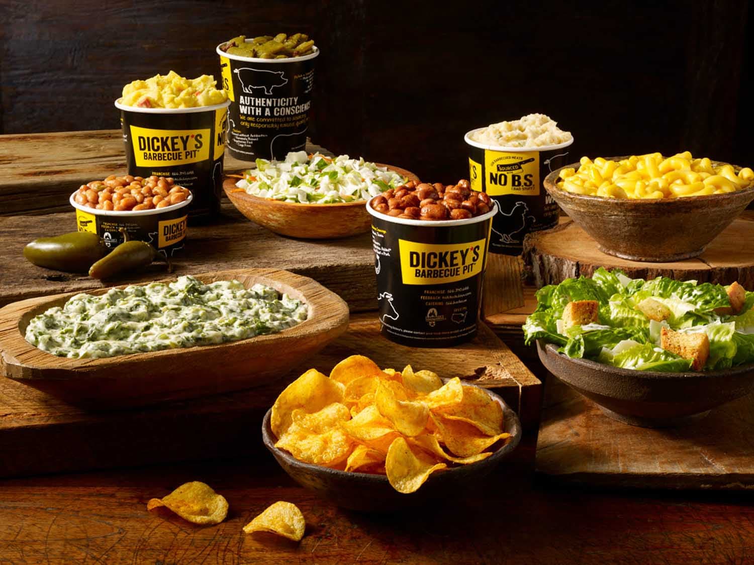 Score this Football Season with Double Your Sides at Dickey’s  